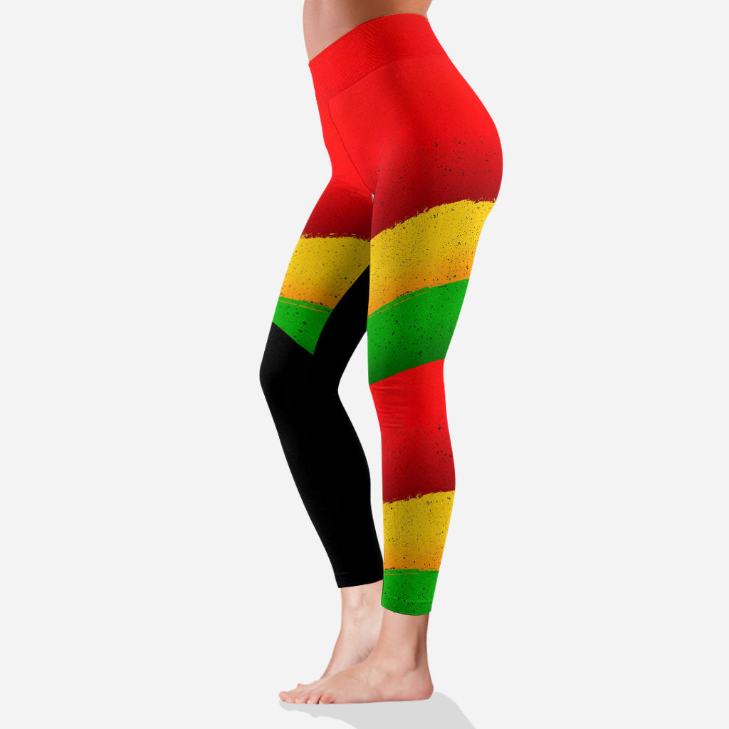 Black History Month - Personalized African American Leggings