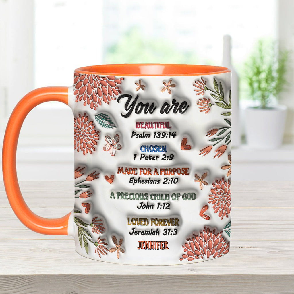 Du bist die Bibel – Personalisierte Tasse mit christlichem Akzent