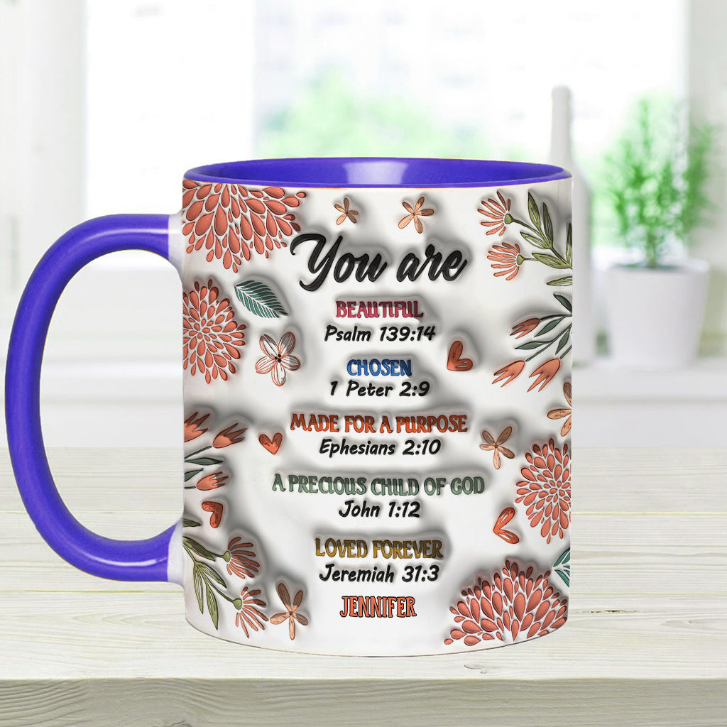 Du bist die Bibel – Personalisierte Tasse mit christlichem Akzent