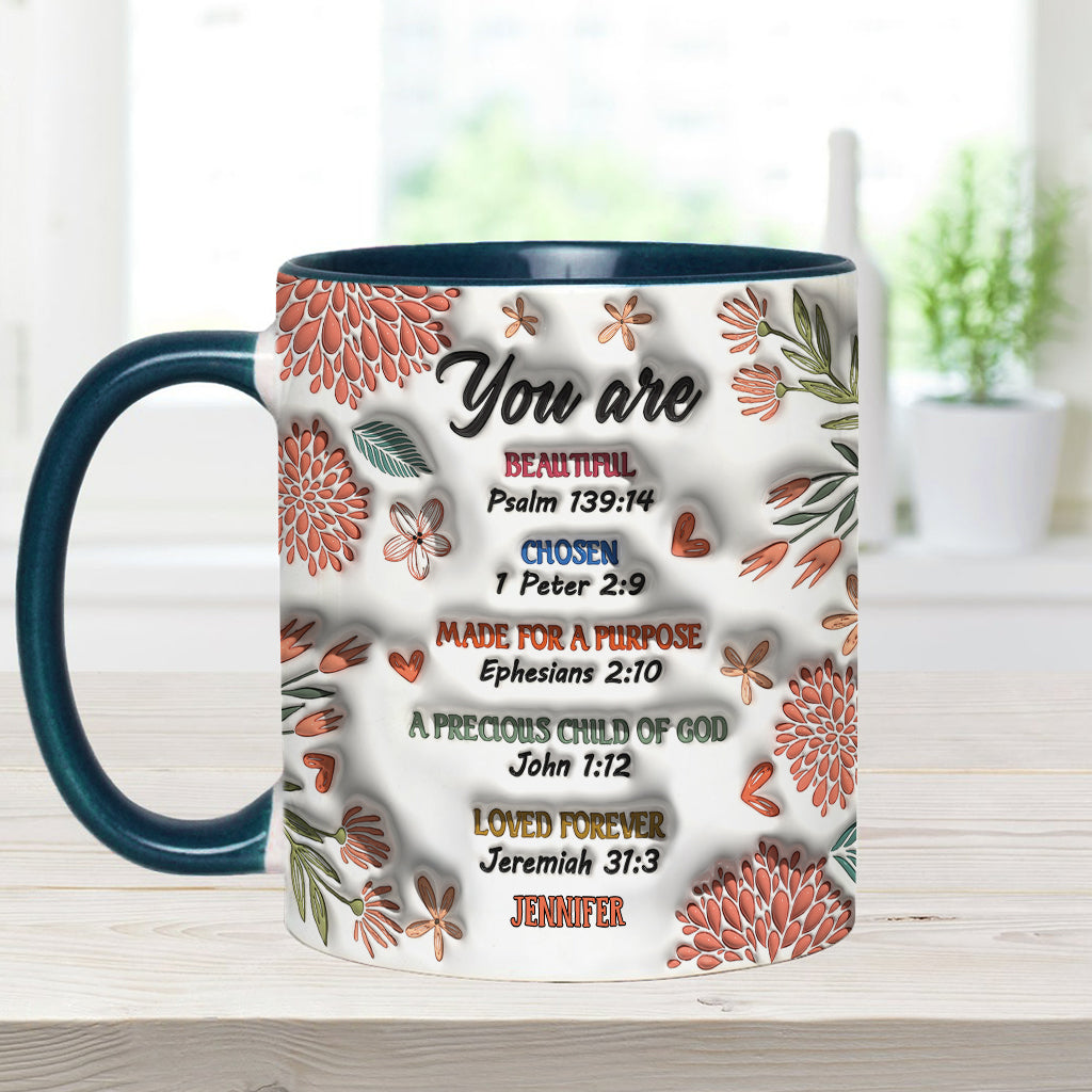 Du bist die Bibel – Personalisierte Tasse mit christlichem Akzent