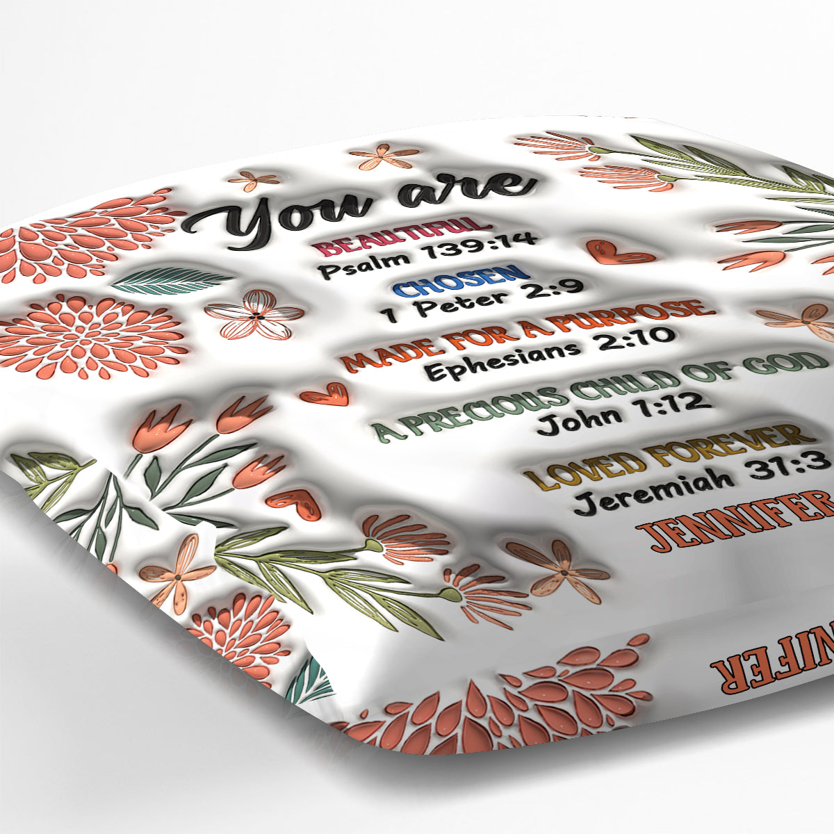 You Are Bible - Personalized Christian Throw Pillow