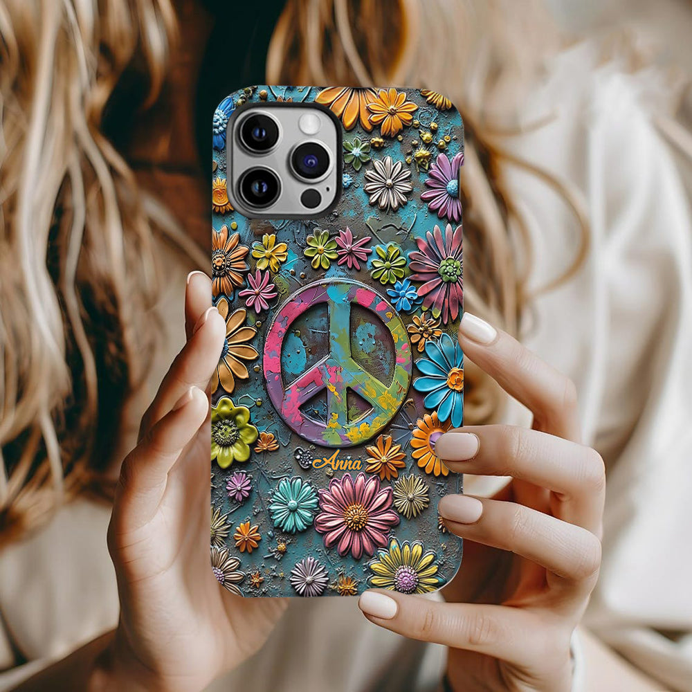 Hippie Soul - Personalized Hippie Full Print Phone Case
