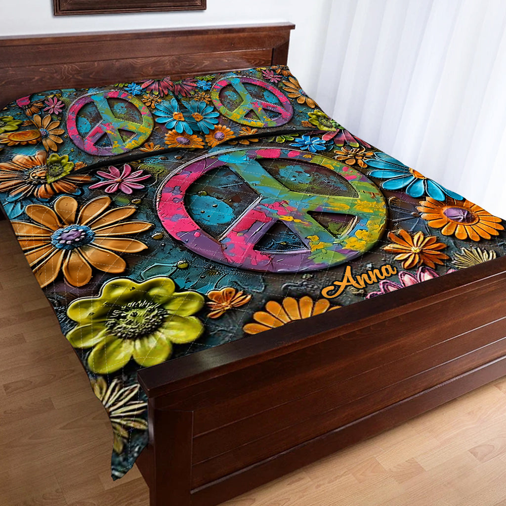 Hippie Soul – Personalisiertes Hippie-Bettdecken-Set