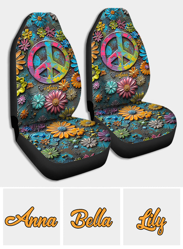 Hippie Soul - Personalized Hippie Seat Covers