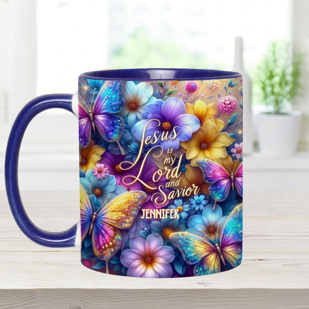 Jesus ist mein Herr – Personalisierte Tasse mit christlichem Akzent