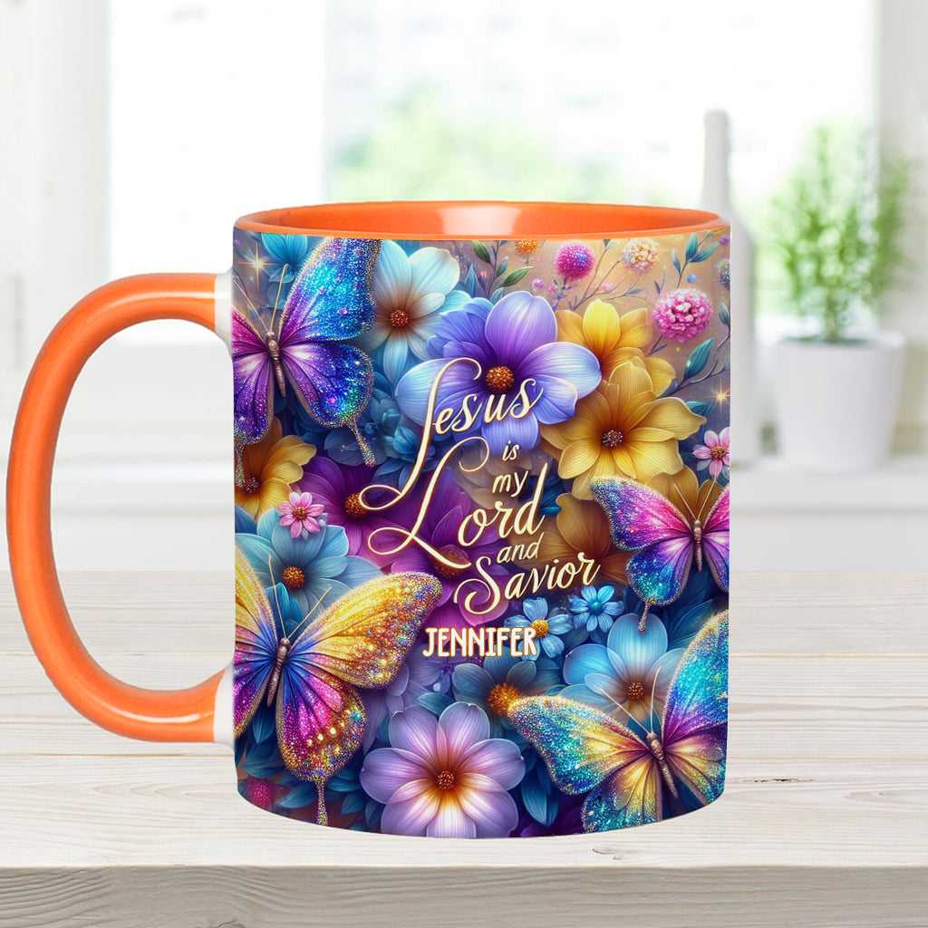 Jesus ist mein Herr – Personalisierte Tasse mit christlichem Akzent