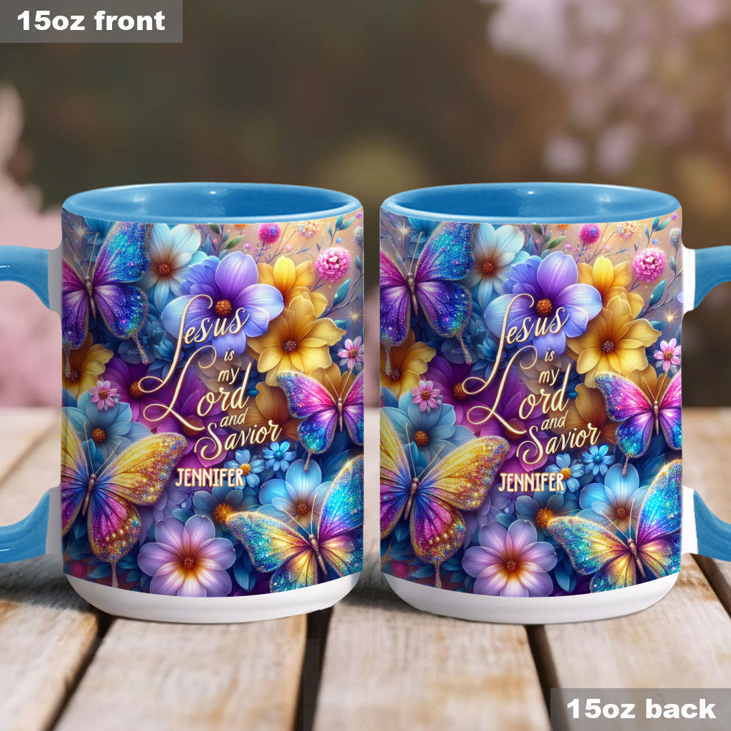 Jesus ist mein Herr – Personalisierte Tasse mit christlichem Akzent