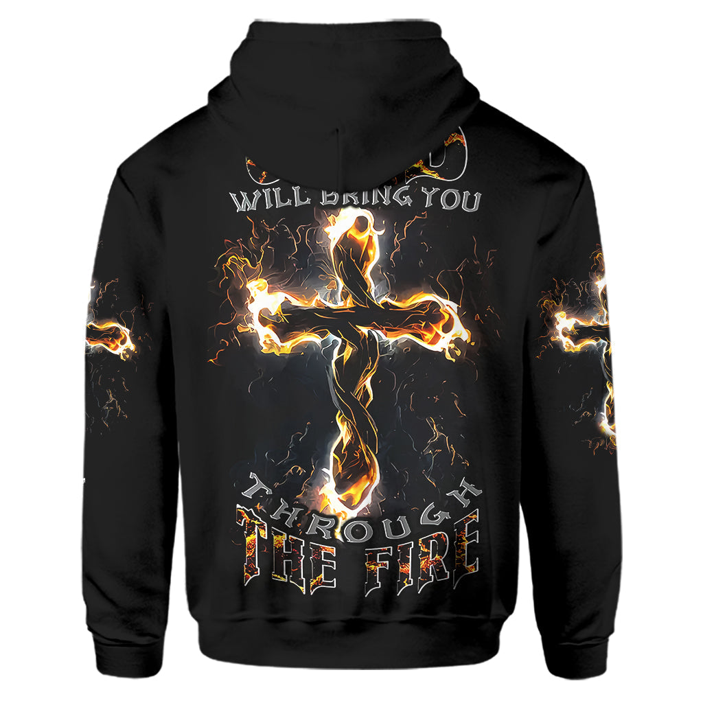 Bring You Through – Personalisierter christlicher Hoodie und Jogginghose