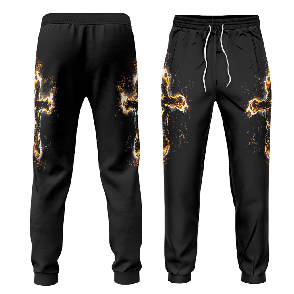 Bring You Through – Personalisierter christlicher Hoodie und Jogginghose