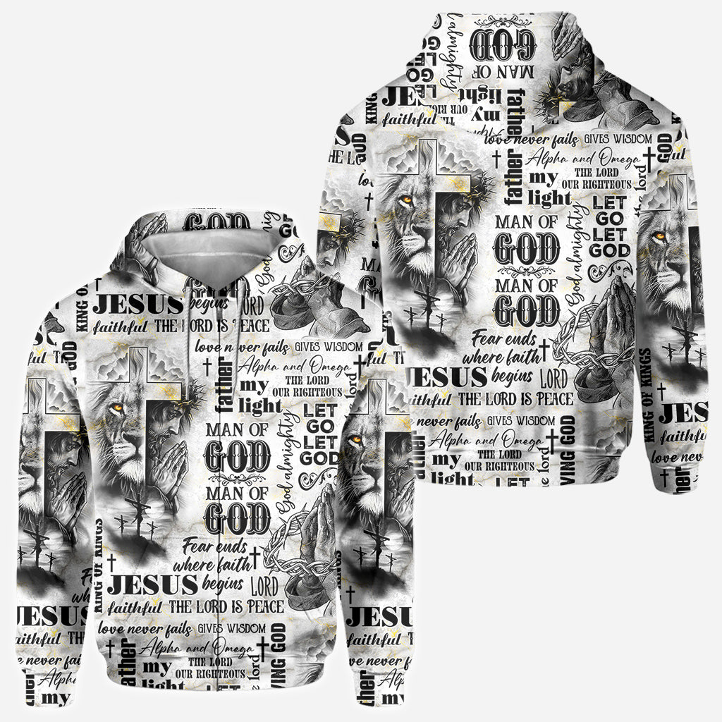 Mann Gottes – Personalisiertes christliches Allover-Shirt