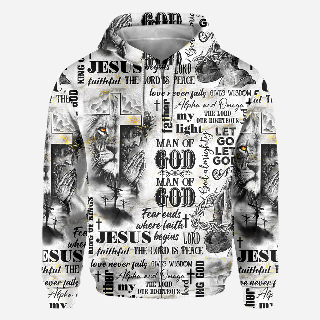 Mann Gottes – Personalisiertes christliches Allover-Shirt