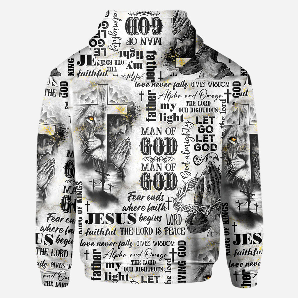Mann Gottes – Personalisiertes christliches Allover-Shirt