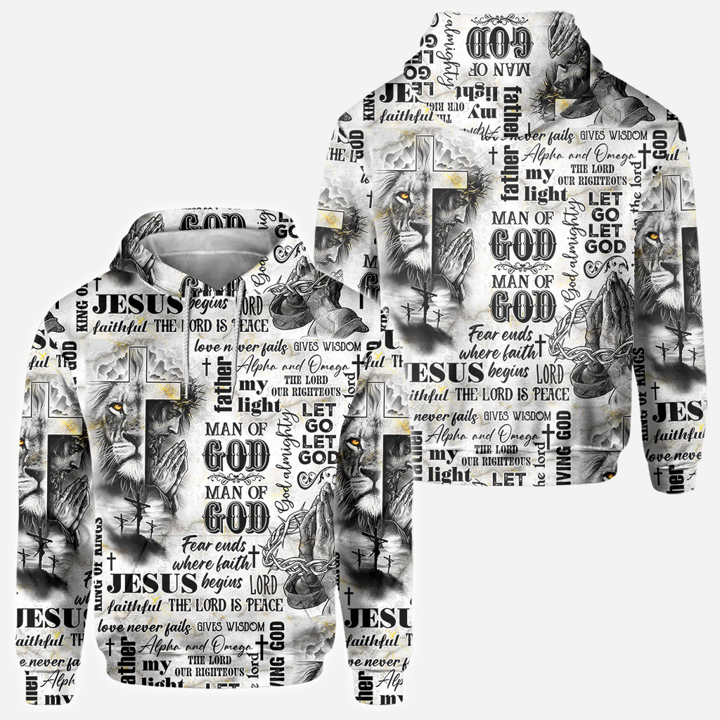 Mann Gottes – Personalisiertes christliches Allover-Shirt