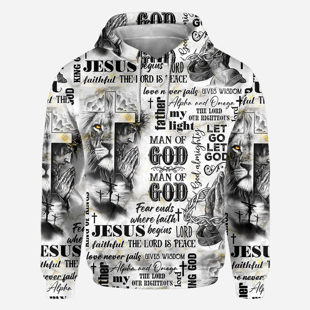 Mann Gottes – Personalisiertes christliches Allover-Shirt