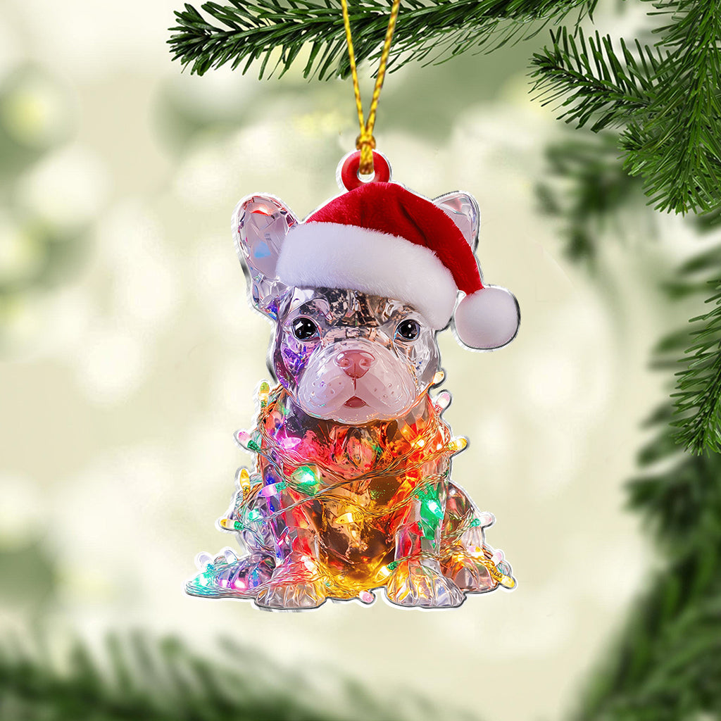 Merry Woofmas - Personalized Dog Ornament