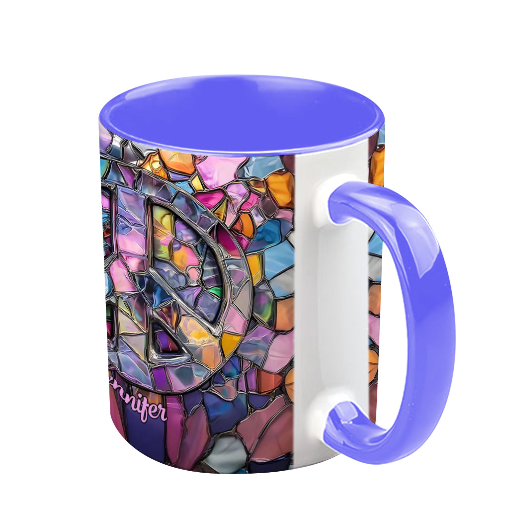 Hippie Soul – Personalisierte Tasse mit Hippie-Akzent