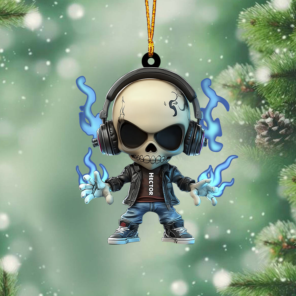 Cooler Totenkopf – Personalisierter Totenkopf-Anhänger