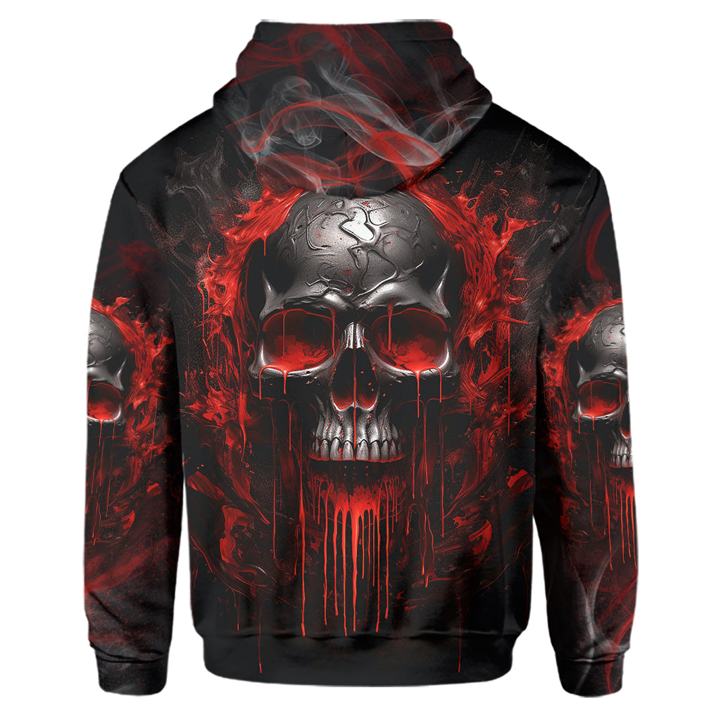 Cool Skull - Personalized Skull Hoodie and Sweatpants
