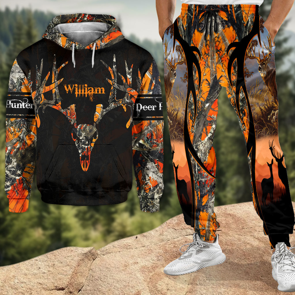 Liebe zur Jagd – Personalisierter Jagd-Hoodie und Jogginghose