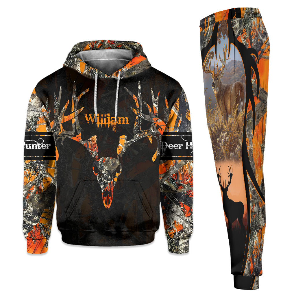 Liebe zur Jagd – Personalisierter Jagd-Hoodie und Jogginghose