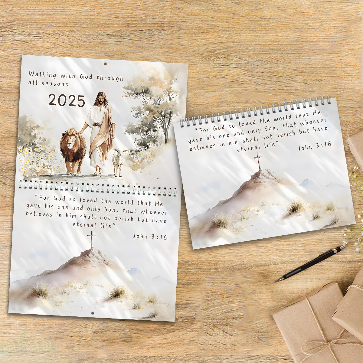 Gesegnete Zeit – Christlicher Wandkalender