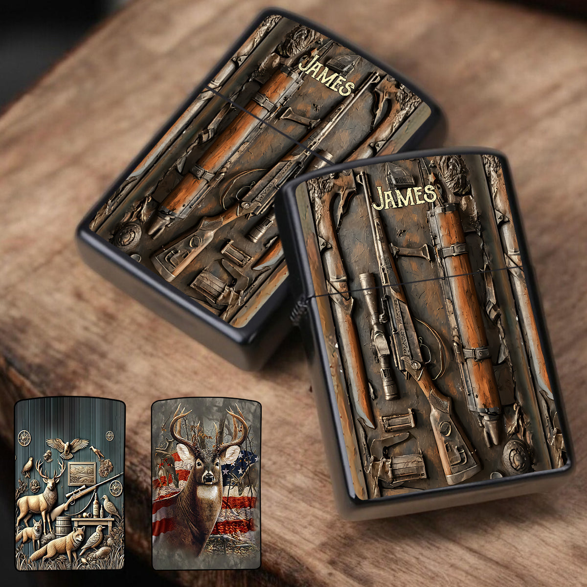 Born To Hunt – Personalisiertes Jagdfeuerzeug