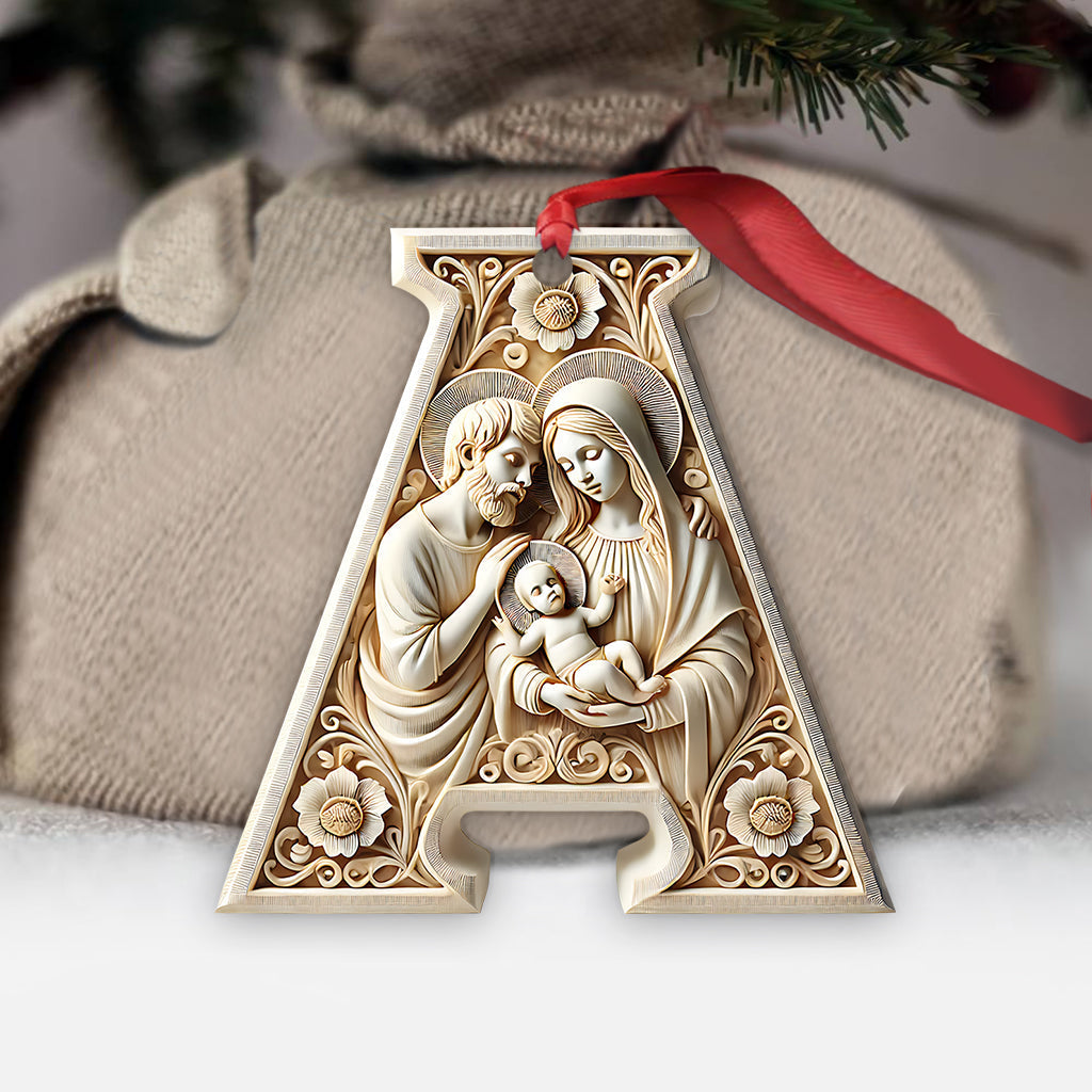 Believe - Personalized Christian Ornament