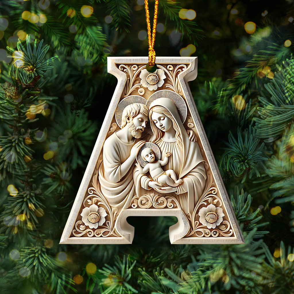 Believe - Personalized Christian Ornament