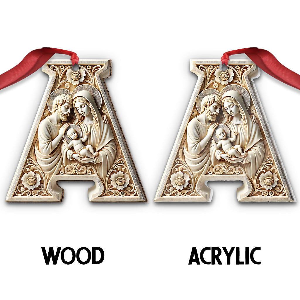 Believe - Personalized Christian Ornament