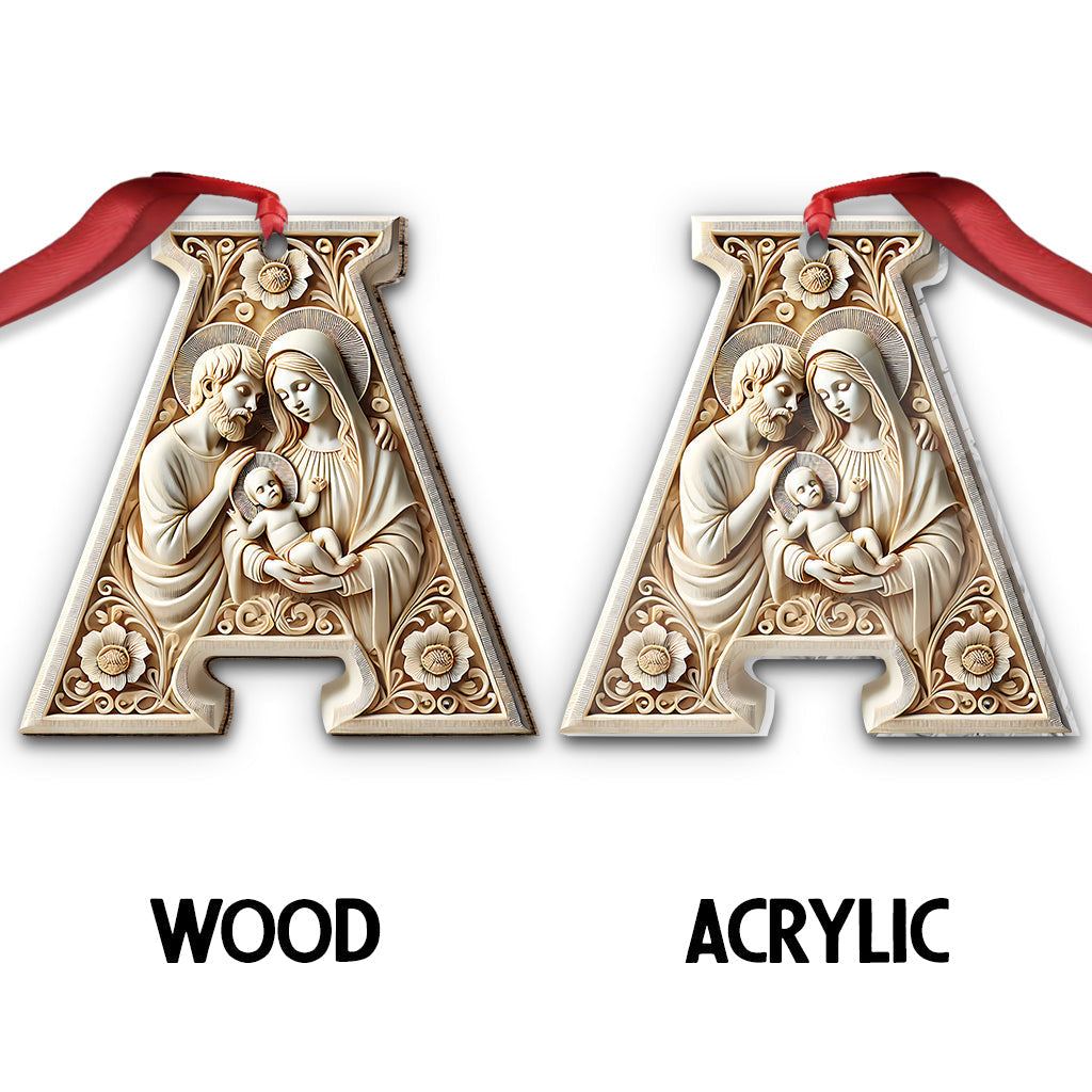 Believe - Personalized Christian Ornament