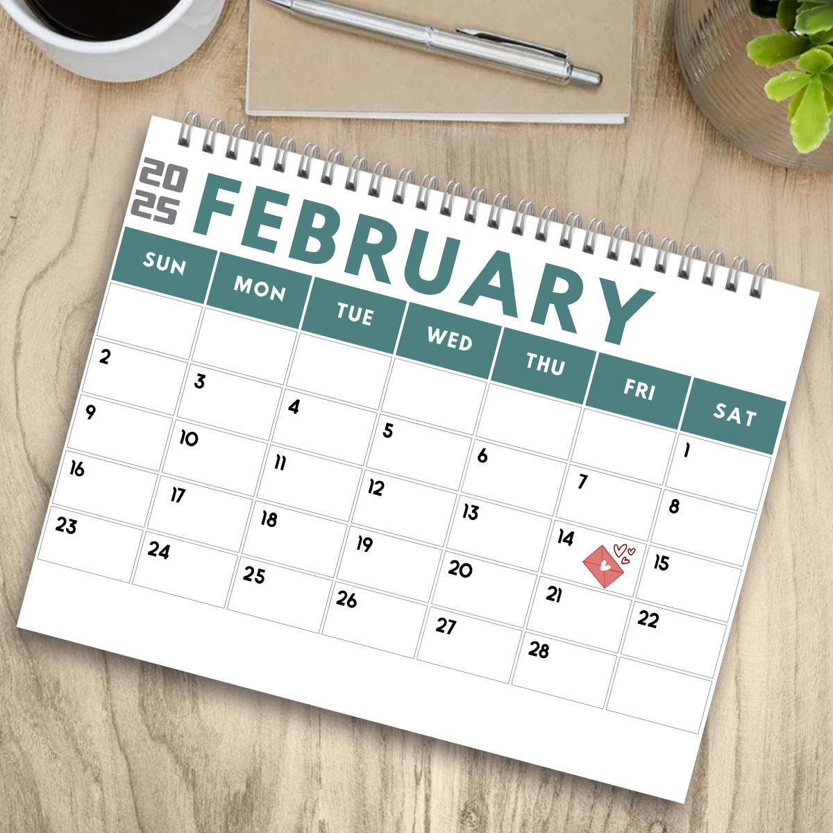 Sarkastischer Schreibtischbegleiter – Personalisierter Wand- und Tischkalender für Kollegen