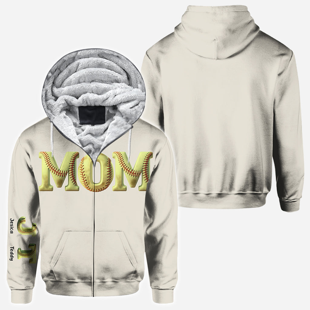 Solfball Mom - Personalisiertes Softball-Shirt