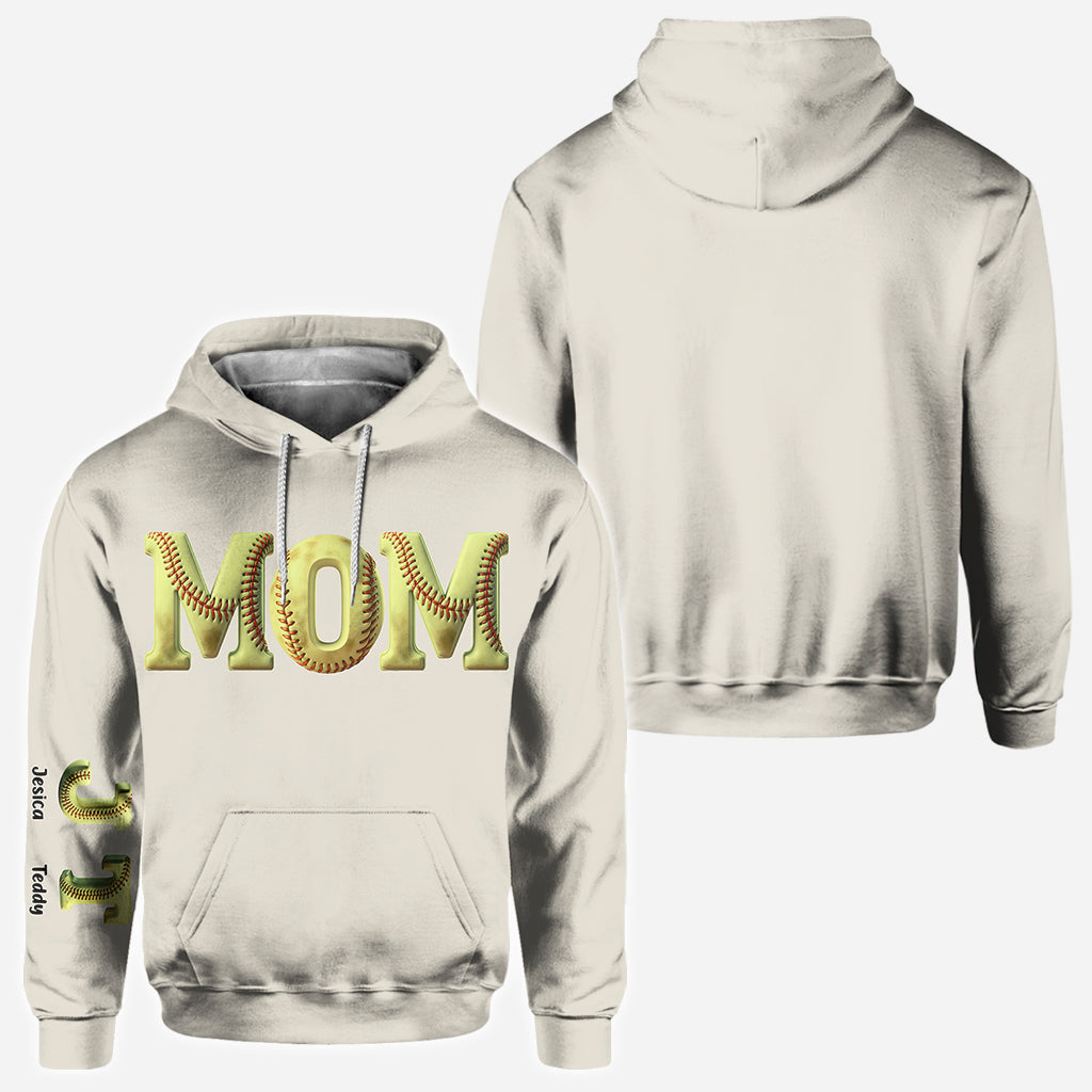 Solfball Mom - Personalisiertes Softball-Shirt