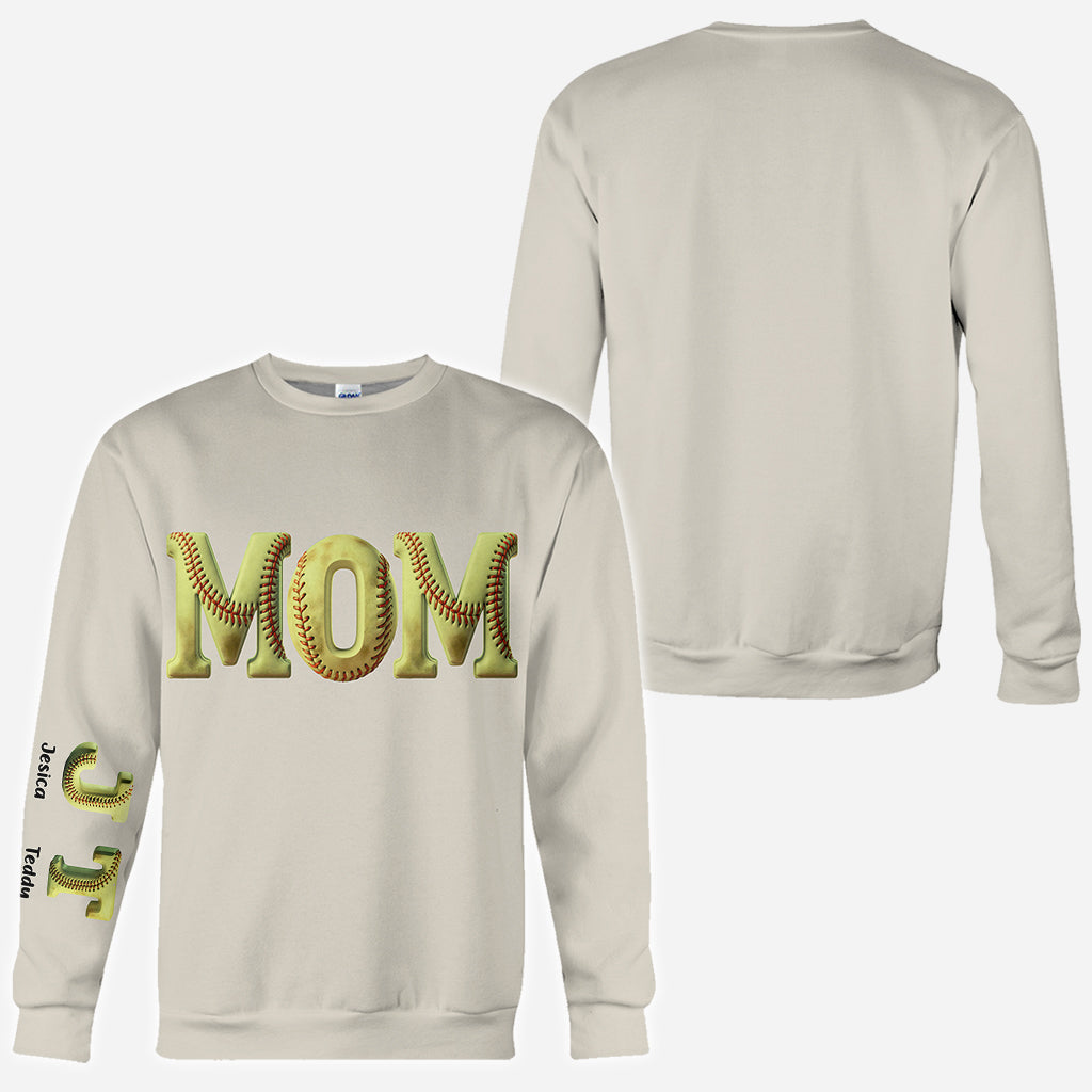 Solfball Mom - Personalisiertes Softball-Shirt