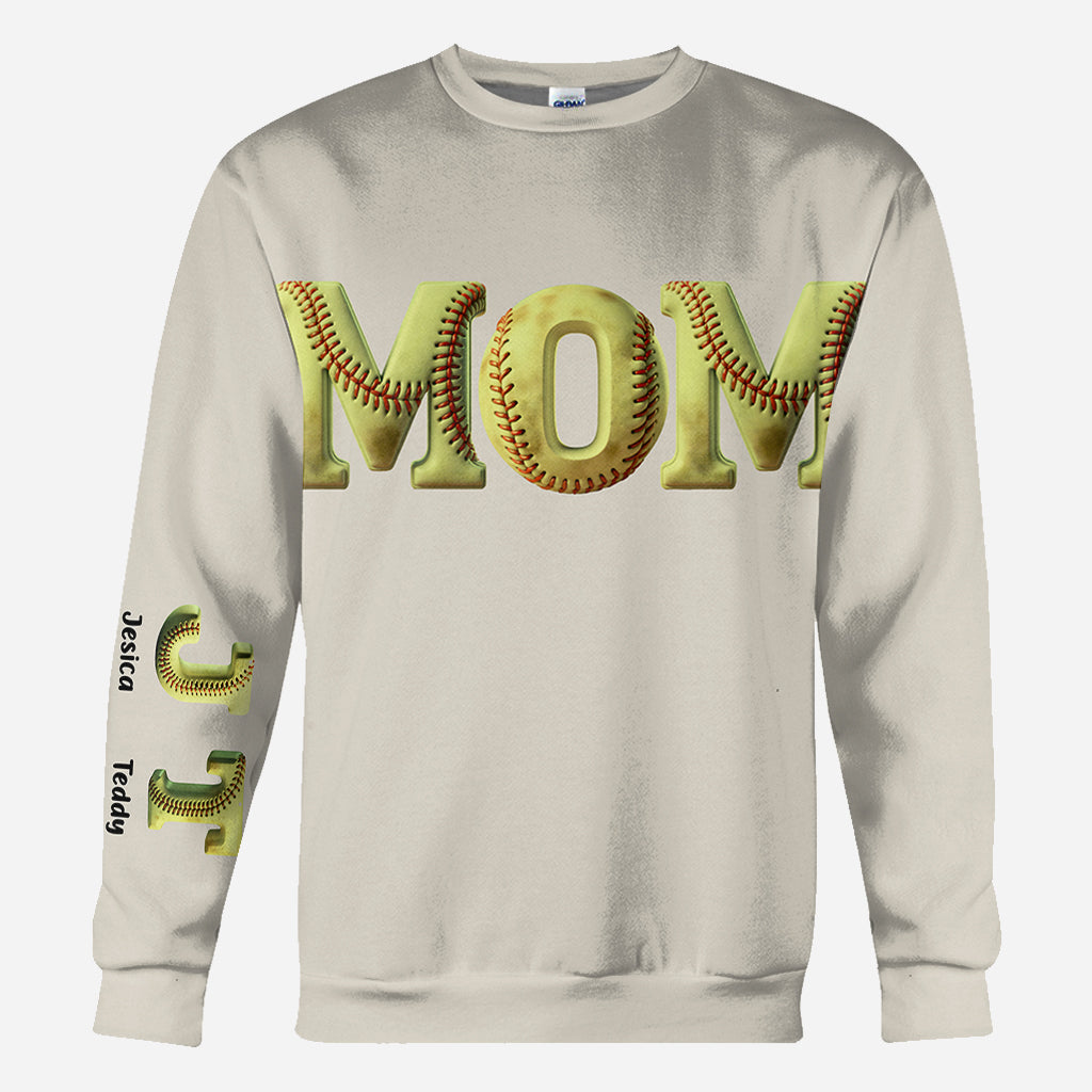 Solfball Mom - Personalisiertes Softball-Shirt