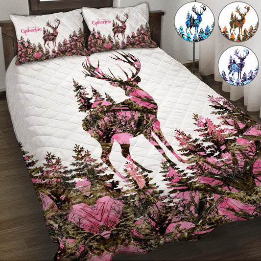 Liebe zur Jagd – Personalisiertes Jagd-Quilt-Set