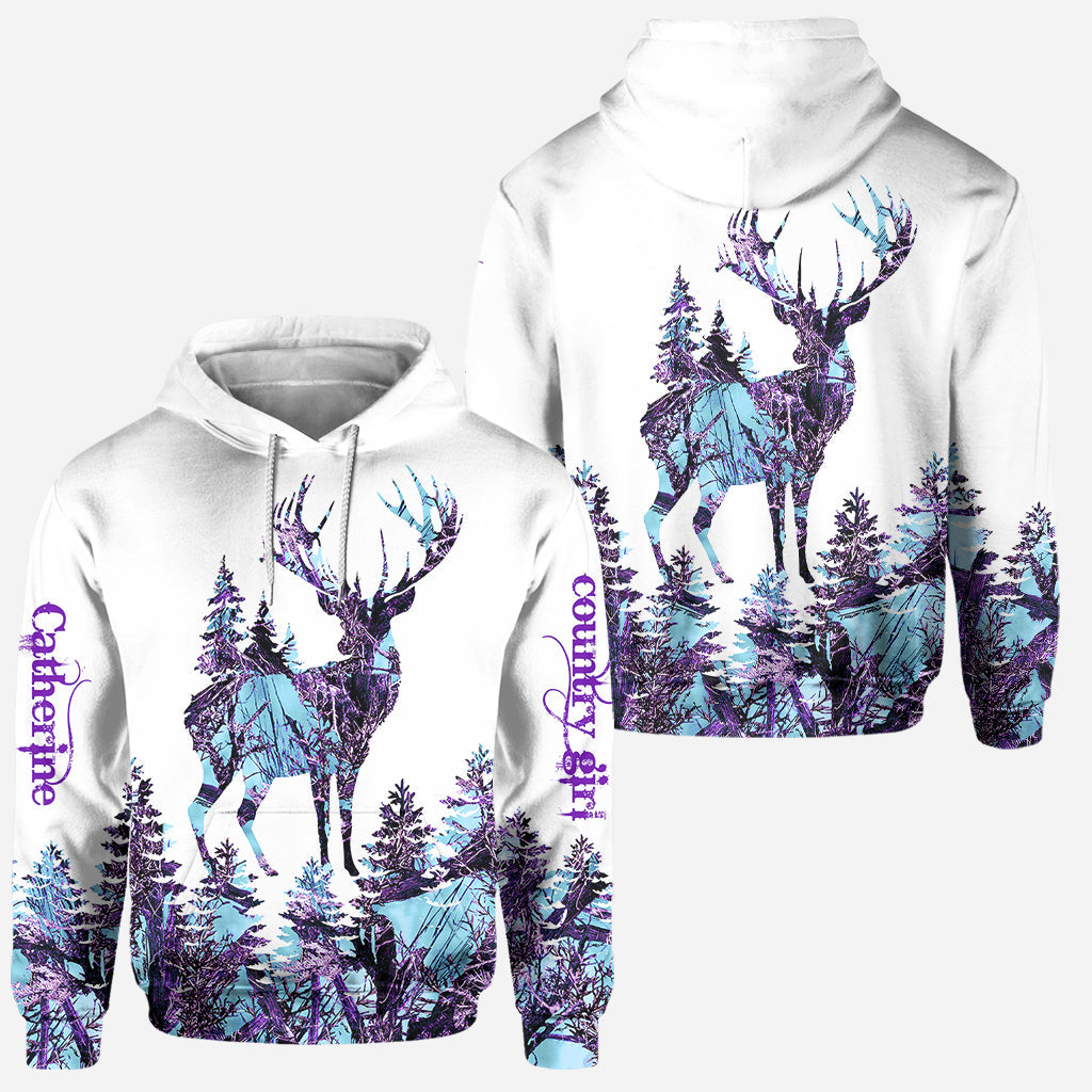 Country Girl - Personalized Hunting Hoodie and Leggings