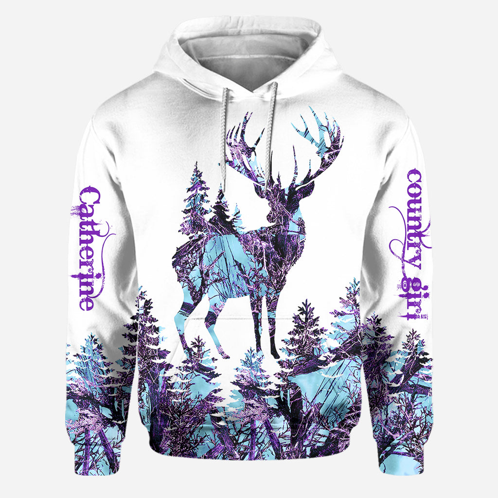 Country Girl - Personalized Hunting Hoodie and Leggings