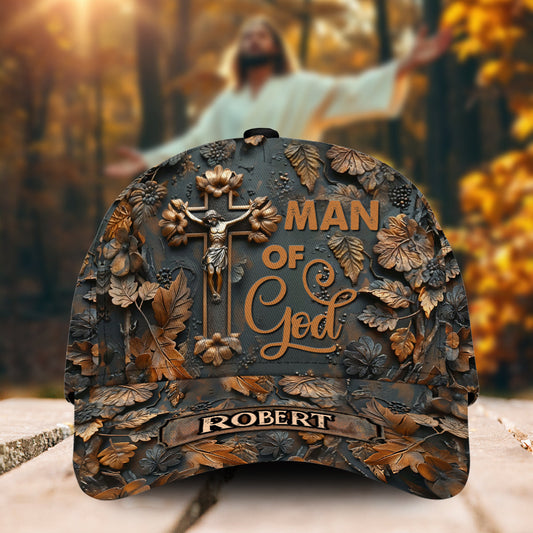 Mann Gottes – Personalisierte christliche klassische Kappe