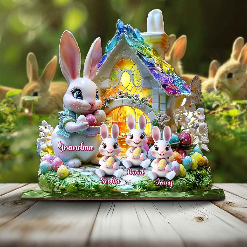 Omas Peeps – Personalisierte Oma 1-lagige große freistehende Figur