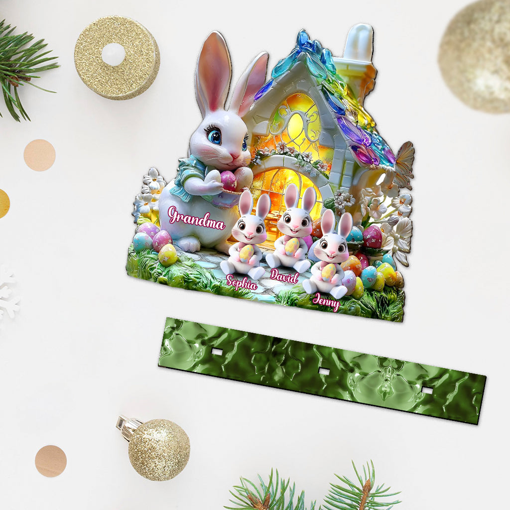 Omas Peeps – Personalisierte Oma 1-lagige große freistehende Figur