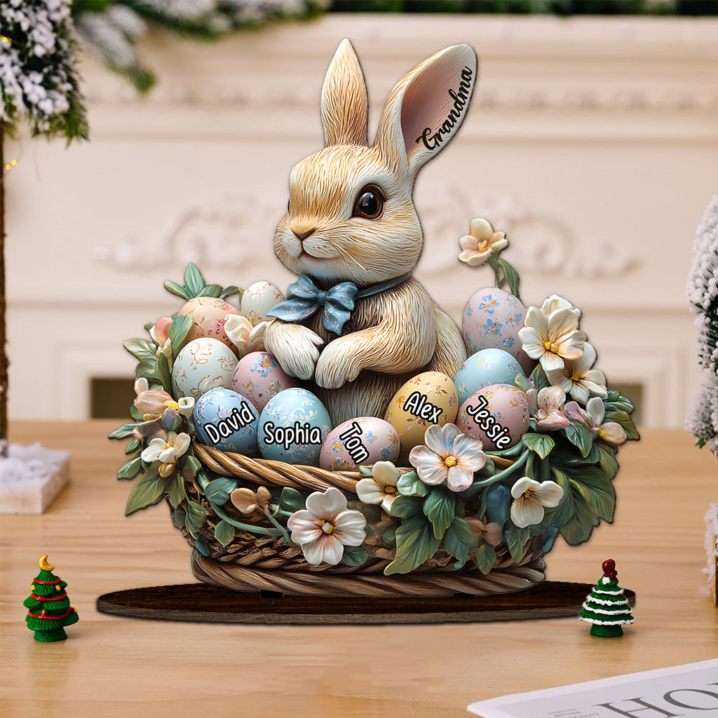 Omas Peeps – Personalisierte Oma 1-lagige große freistehende Figur