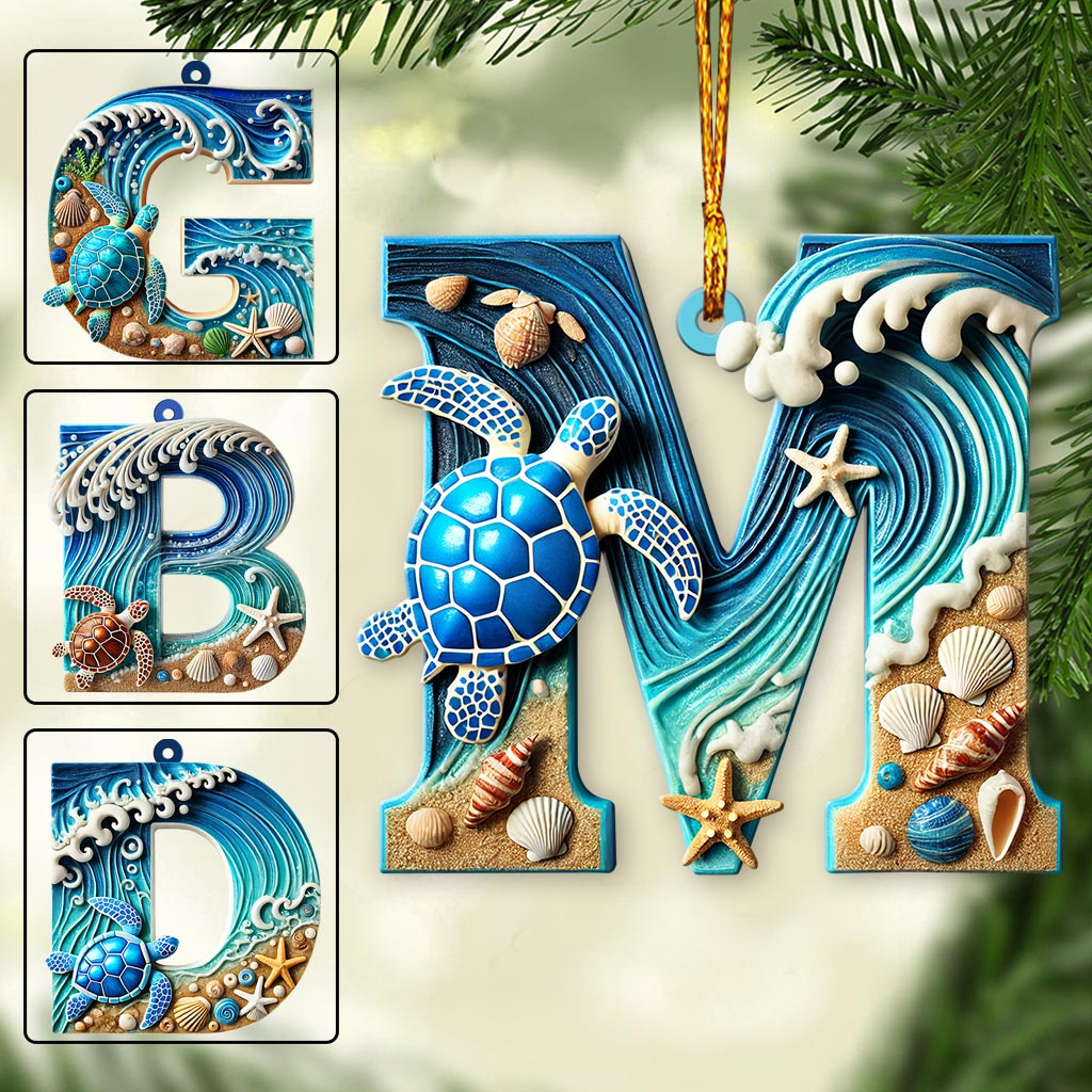 Schildkrötenbrief – Personalisierter Schildkrötenanhänger