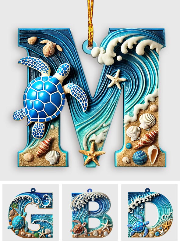 Schildkrötenbrief – Personalisierter Schildkrötenanhänger