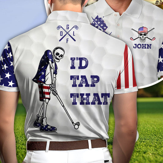 I'd Tap That - Personalized Golf Polo Shirt