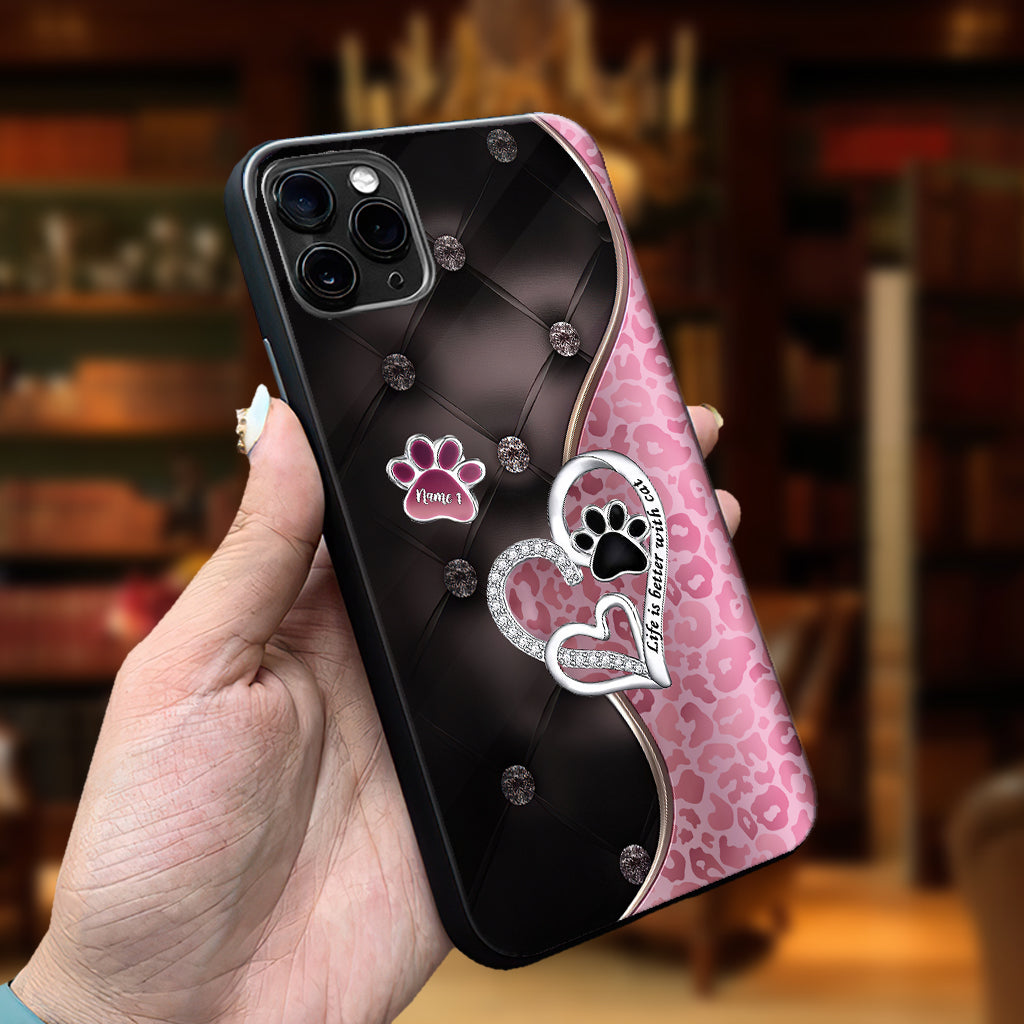 Cat Mom - Personalized Cat Phone Case