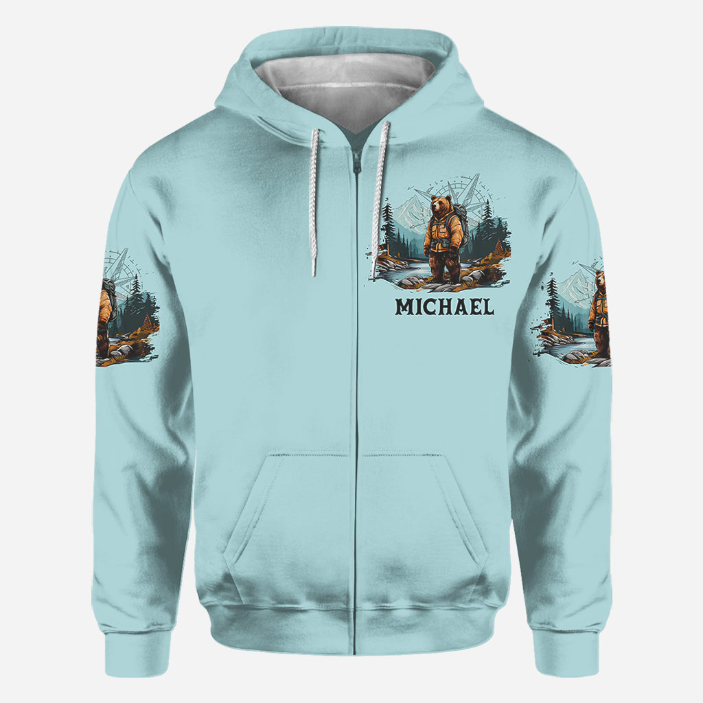 Wander Bear - Personalized Camping All Over Shirt