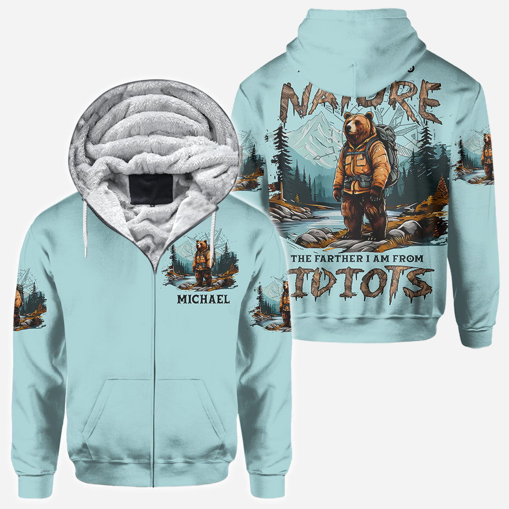 Wander Bear - Personalized Camping All Over Shirt