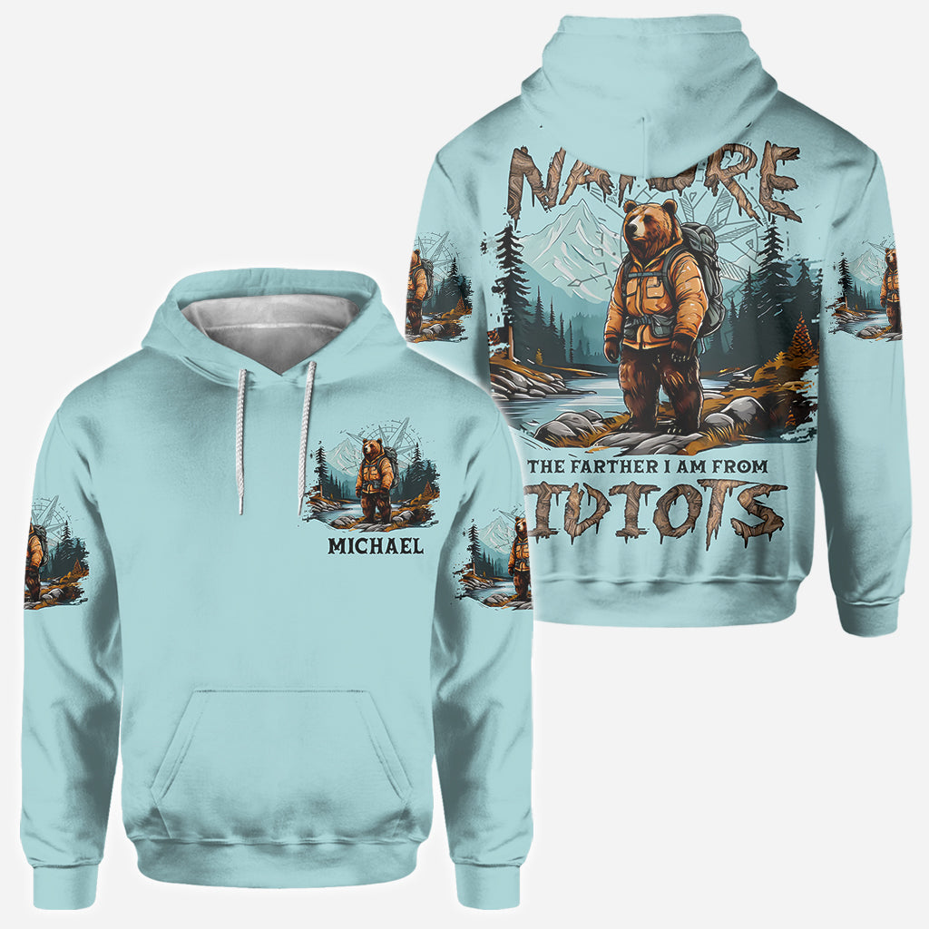 Wander Bear - Personalized Camping All Over Shirt