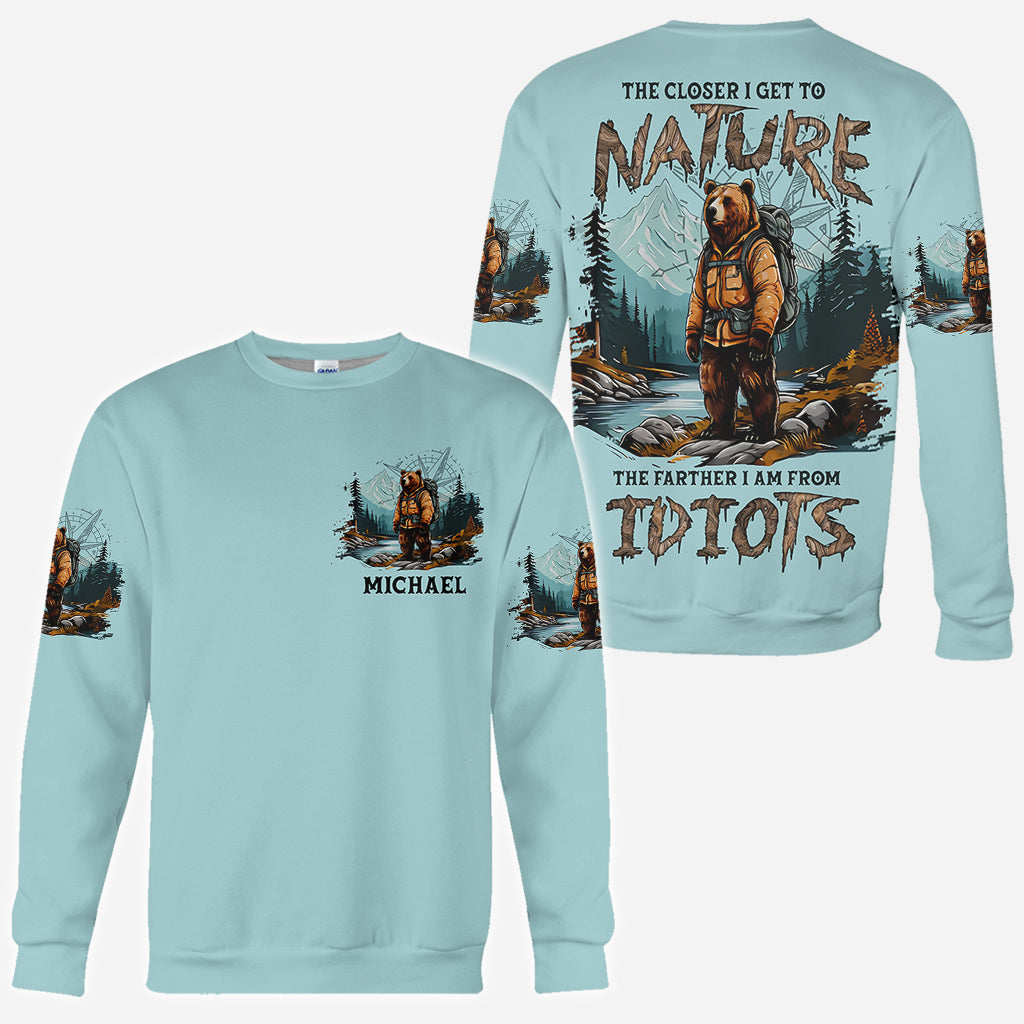 Wander Bear - Personalized Camping All Over Shirt